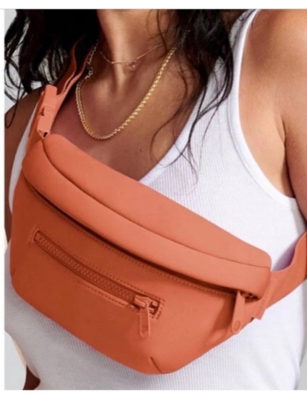 Dagne Dover Coral Ace Neoprene Belt Bag